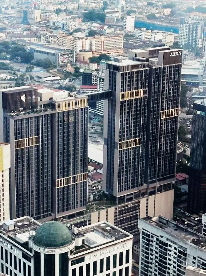 Apartman The Axon Suites Bukit Bintang Klcc By Skyscraper Kuala Lumpur Malajzia