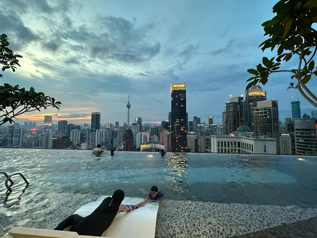 아파트 The Axon Suites Bukit Bintang Klcc By Skyscraper 쿠알라룸푸르